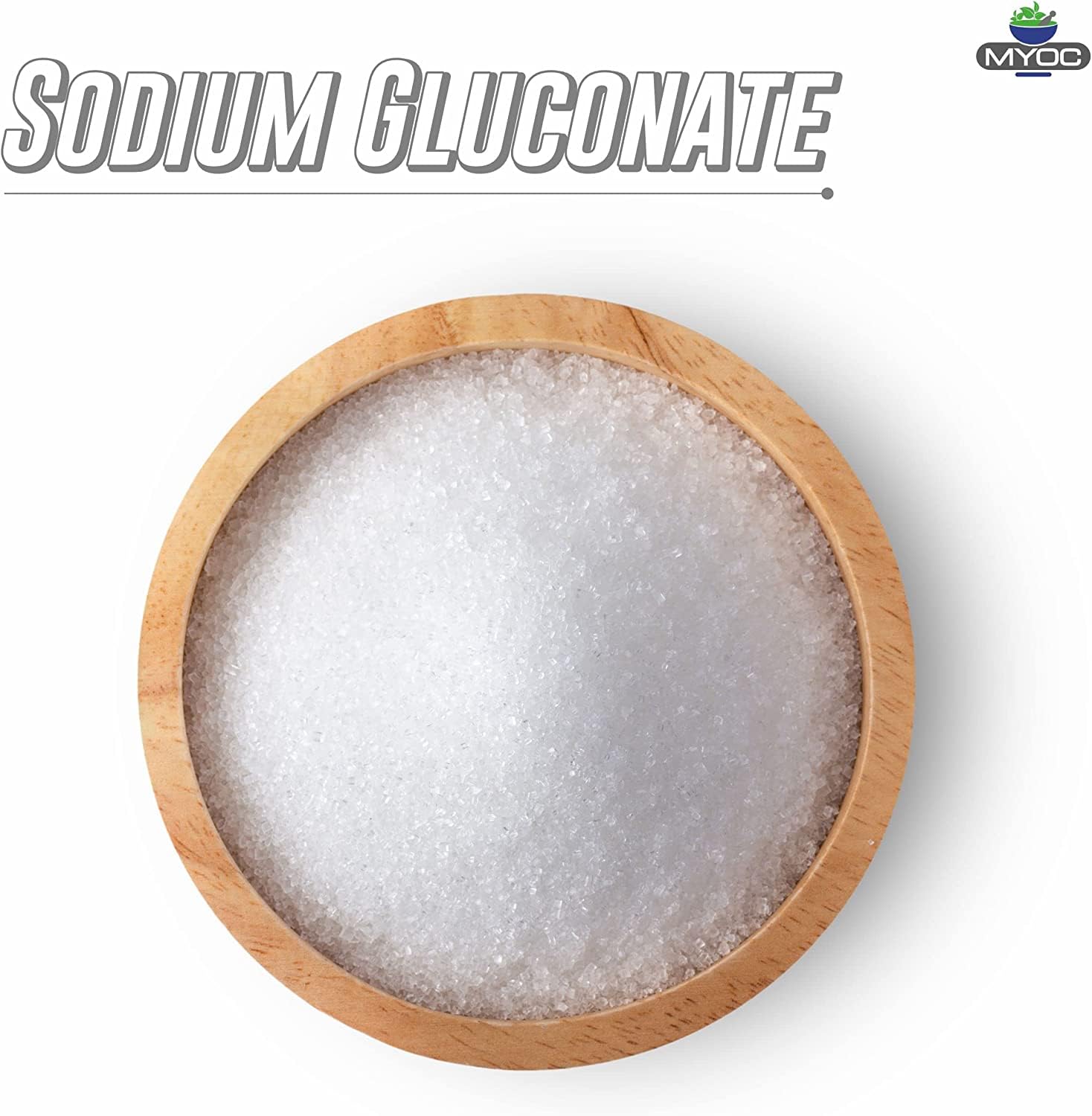 High-Quality Sodium Gluconate Powder - 227g (Pack of 2) | Food Grade, Industrial & Concrete Additive | Perfect for Baking, Cleaning & Construction Use