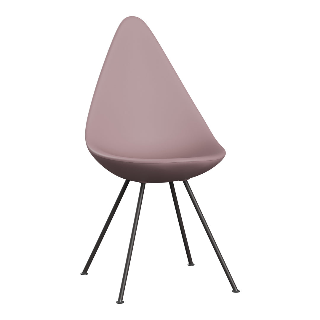 Drop Chair Plastic - Modern Lightweight Indoor/Outdoor Stackable Chair for Home, Office, and Patio Use