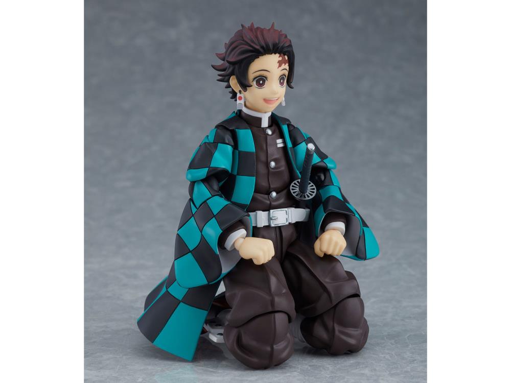 Figma #498 Tanjirou Kamado Action Figure - Demon Slayer: Kimetsu no Yaiba Anime Collectible for Fans & Display - Perfect for Home Decor, Office Desk, and Anime Collections