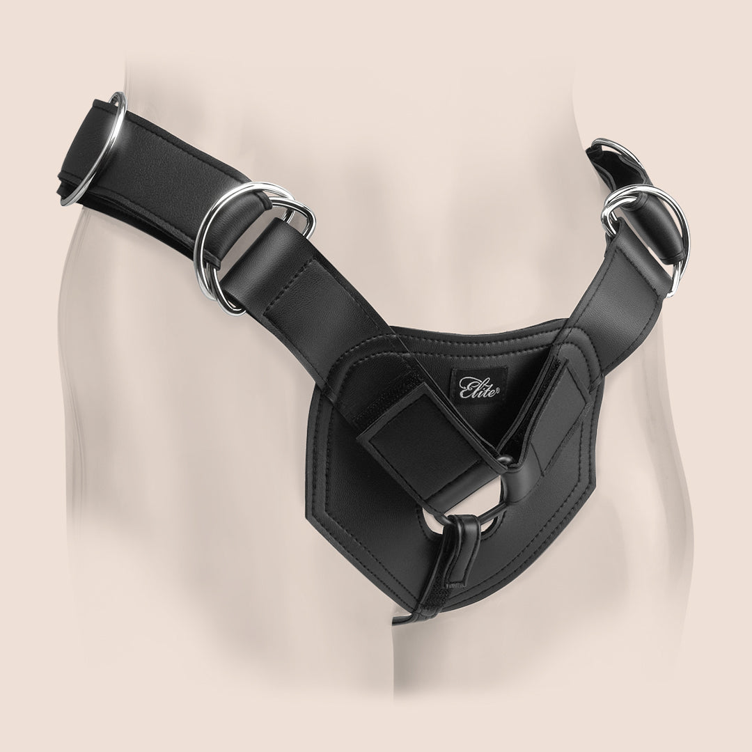 Fetish Fantasy Elite Universal Heavy Duty Harness - Comfortable Adjustable Elastic Strap for BDSM, Bondage & Role Play | Perfect for Couples, Lingerie & Adult Play
