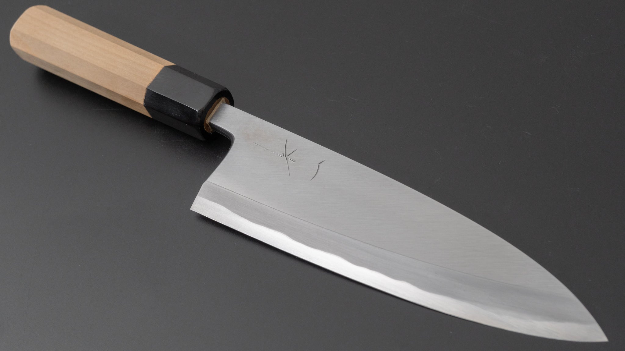 Hitohira Togashi Blue #2 Deba 180mm Japanese Chef Knife with Ho Wood Handle & Saya - Perfect for Sushi, Filleting Fish, and Precision Cutting in Professional Kitchens
