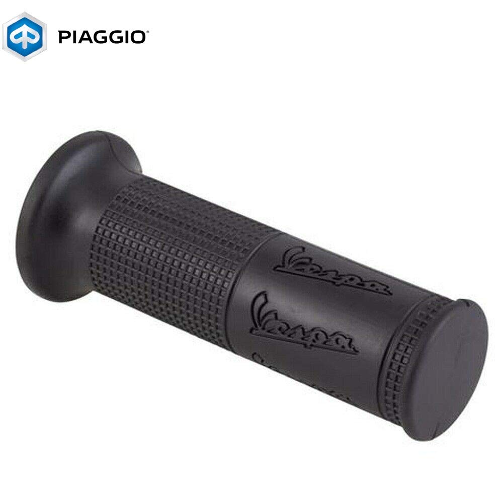 Vespa OEM Left Hand Handle Grip 666965 - Genuine Piaggio Replacement for Vespa Scooters - Comfortable Rubber Grip for Enhanced Ride Control and Safety