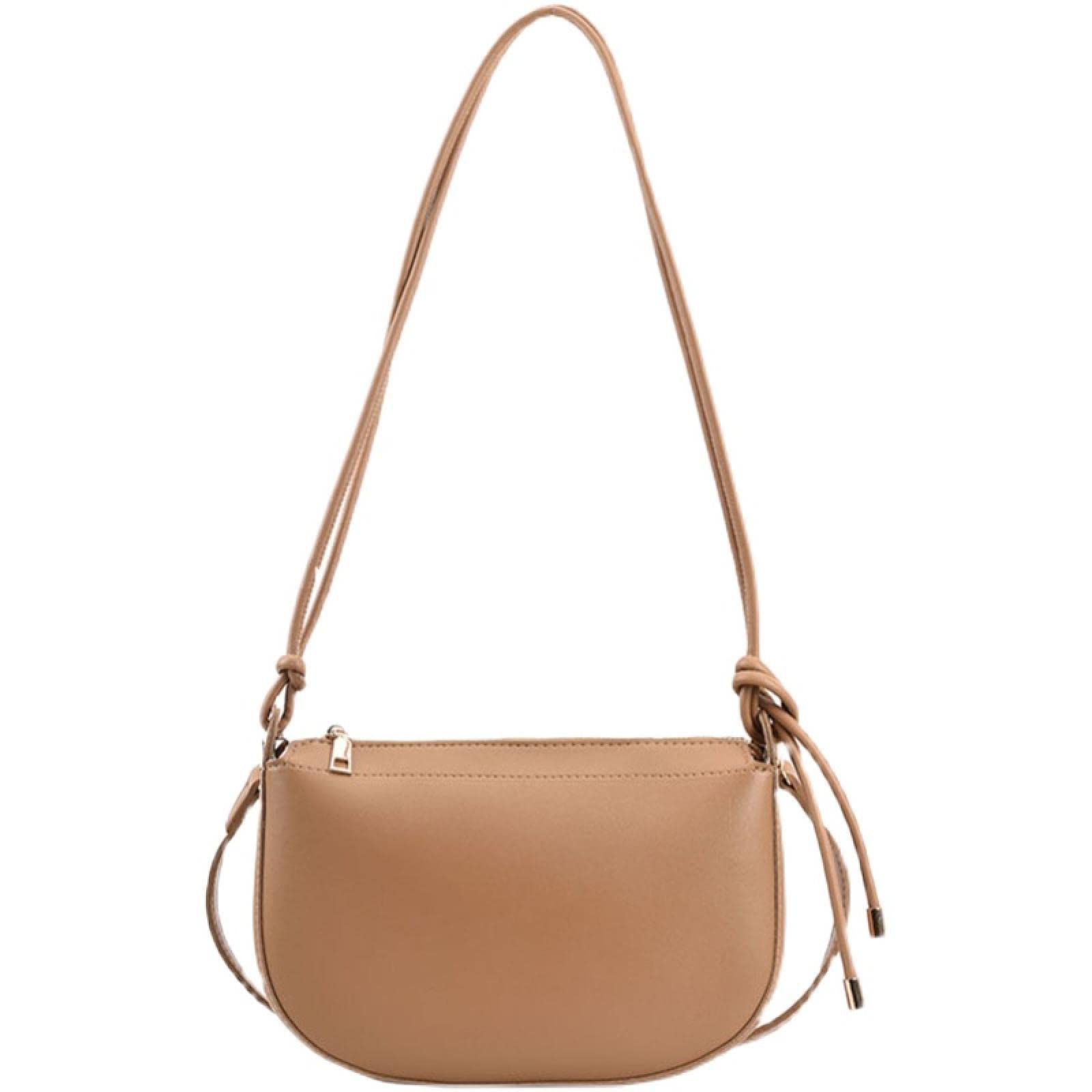 HSRWARE Stylish Women's Shoulder Bag - Small Black & Khaki Crossbody Purse for Everyday Use, Work, Travel, and Shopping