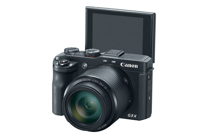 Canon PowerShot G3X Digital Camera 20.1MP 4K Video with 25x Optical Zoom - Perfect for Travel Photography, Vlogging & Outdoor Adventures