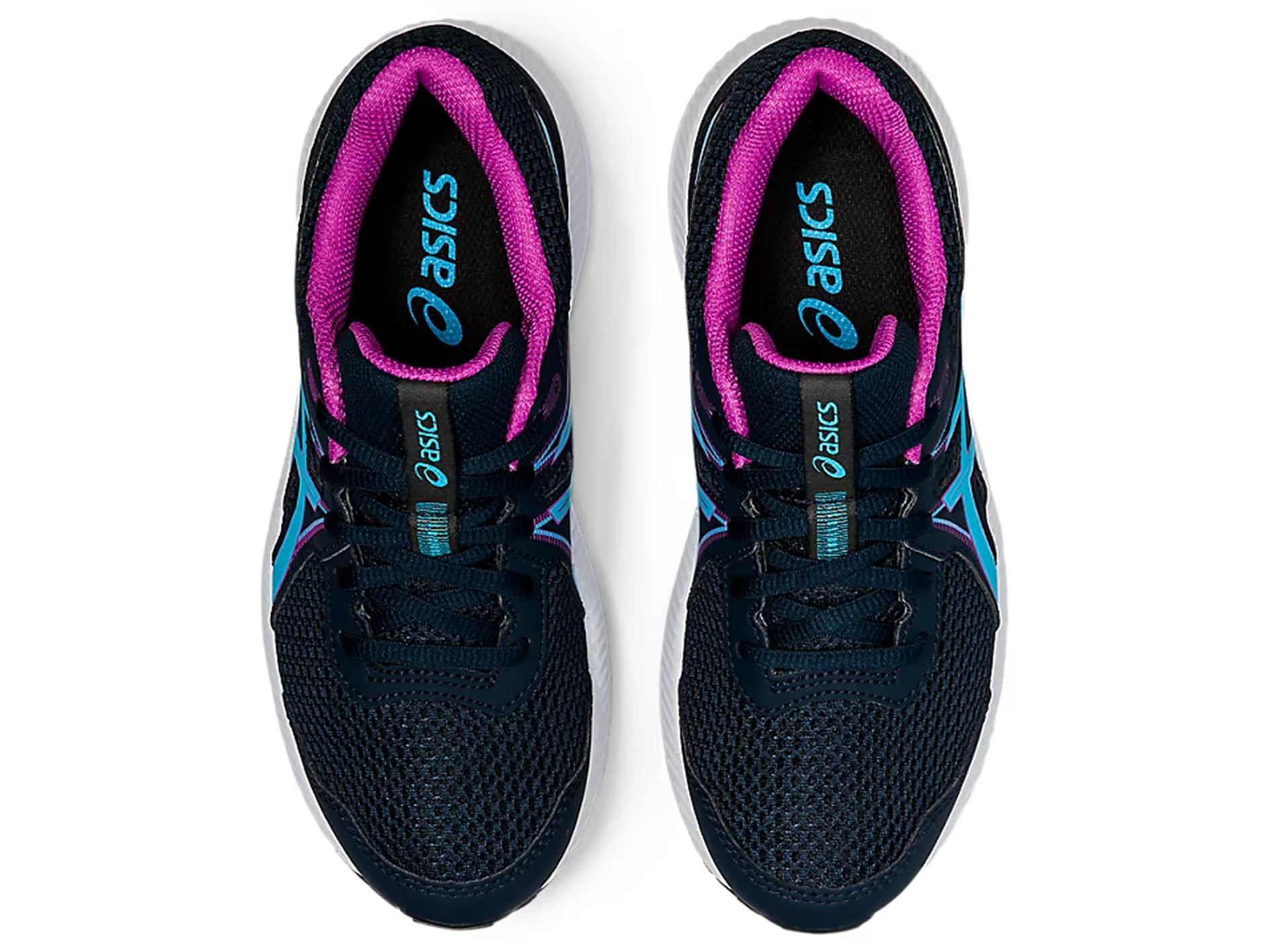 ASICS Junior Contend 7 GS Running Shoes for Kids - Lightweight & Comfortable Athletic Sneakers (Style 1014A192-404) - Perfect for School, Sports & Daily Activities