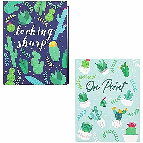 ANTY 2X 3 Ring Binder Succulent Planner - 9.5x6.5