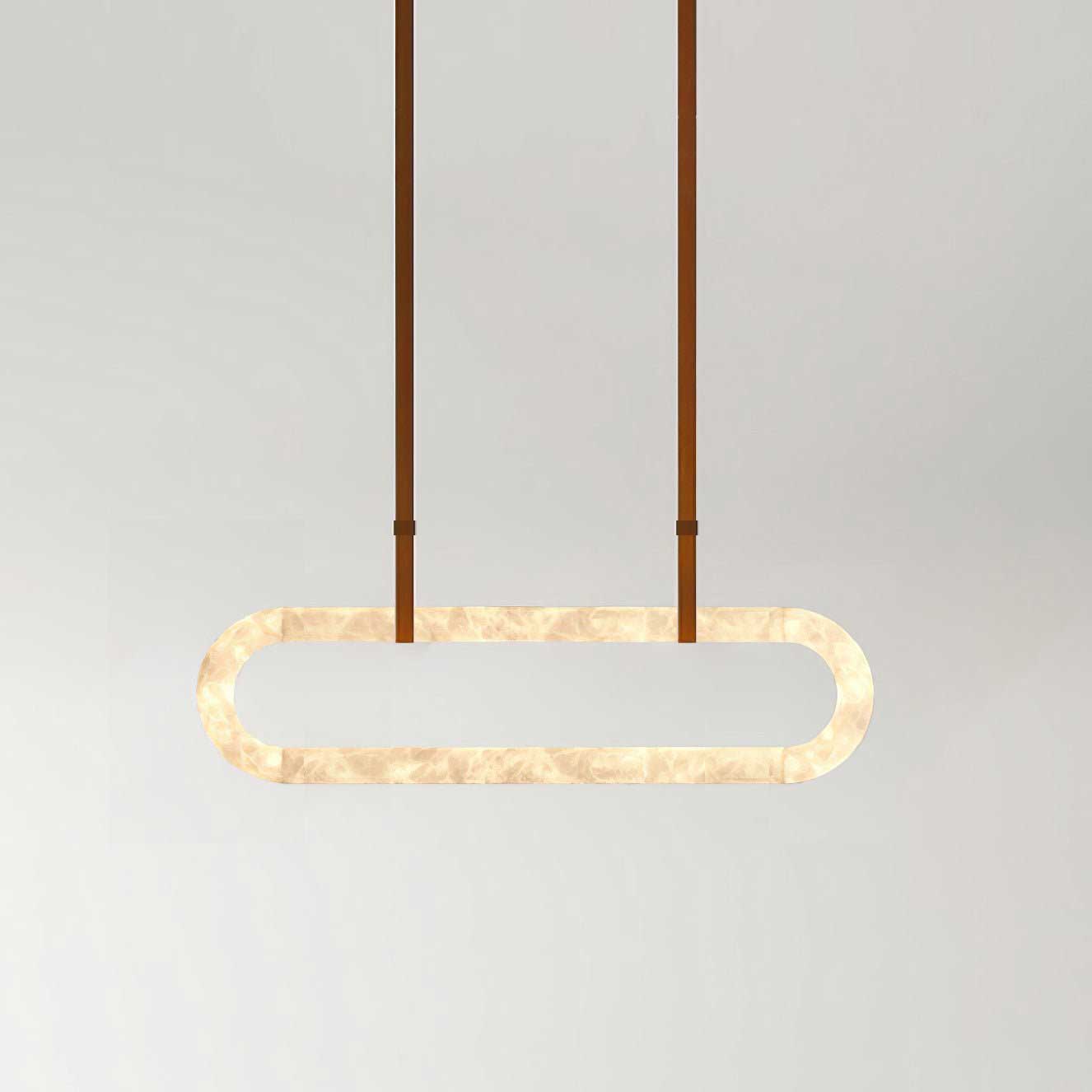 Light Brown & White Alabaster