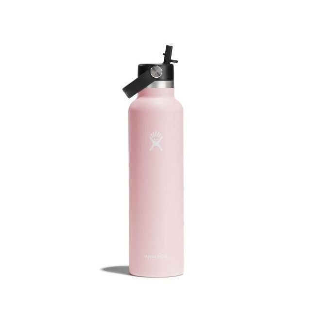 24 oz Standard Mouth Water Bottle - BPA Free, Leak Proof, Durable Stainless Steel for Gym, Hiking & Everyday Use