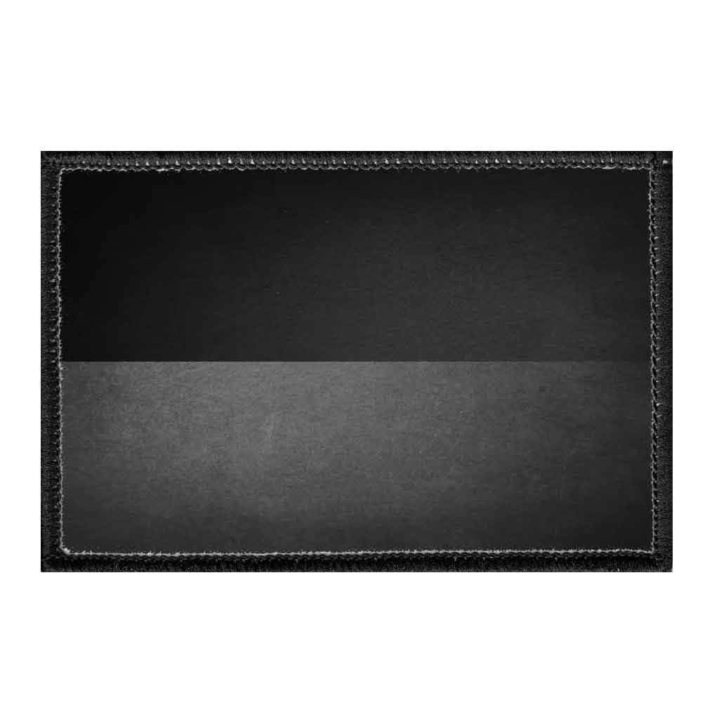Distressed Black and White Ukraine Flag Patch - 2x3 Inch Hook and Loop Backing for Hats, Jackets, Vests & Denim | Vintage Style Embroidered Iron-On Applique | Perfect for DIY Crafts, Military Gear, Biker Outfits & Patriotic Displays