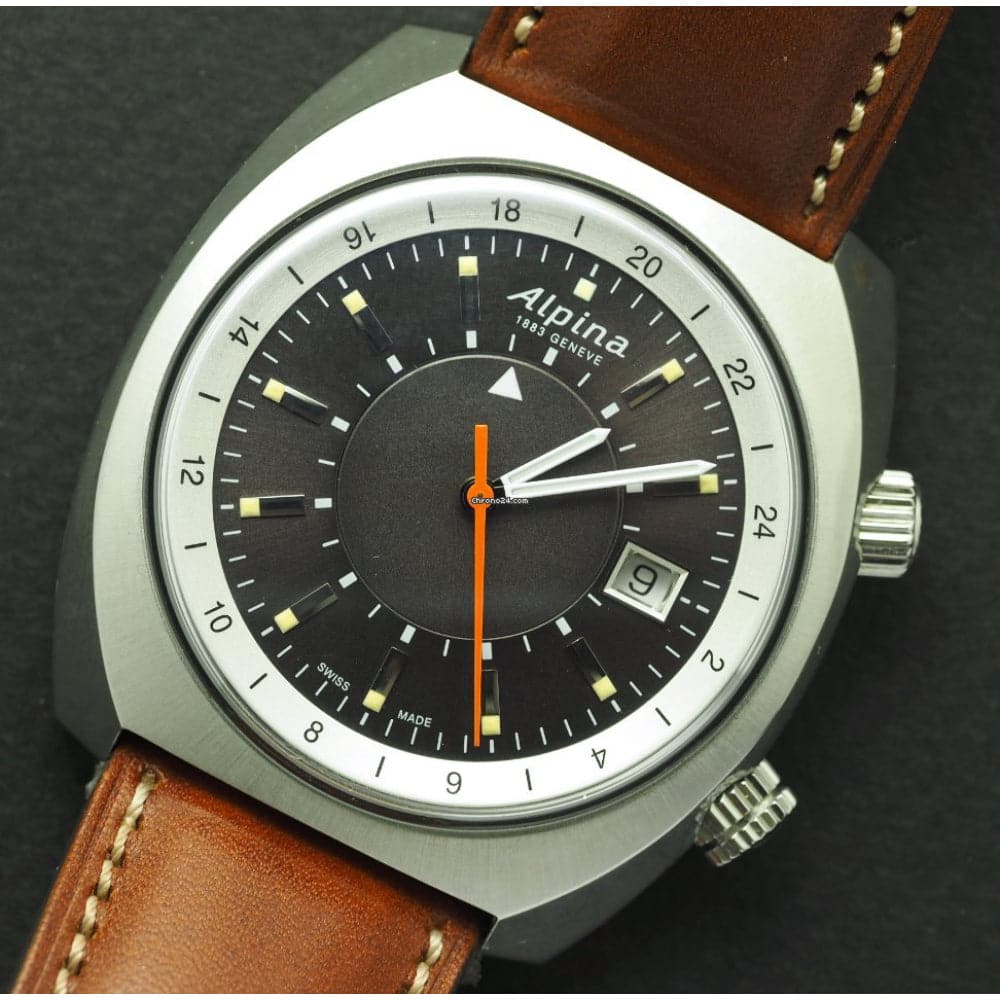 ALPINA STARTIMER PILOT Heritage AL 555DGS4H6 Men's Automatic Watch - Luxury Aviation Timepiece for Business & Travel