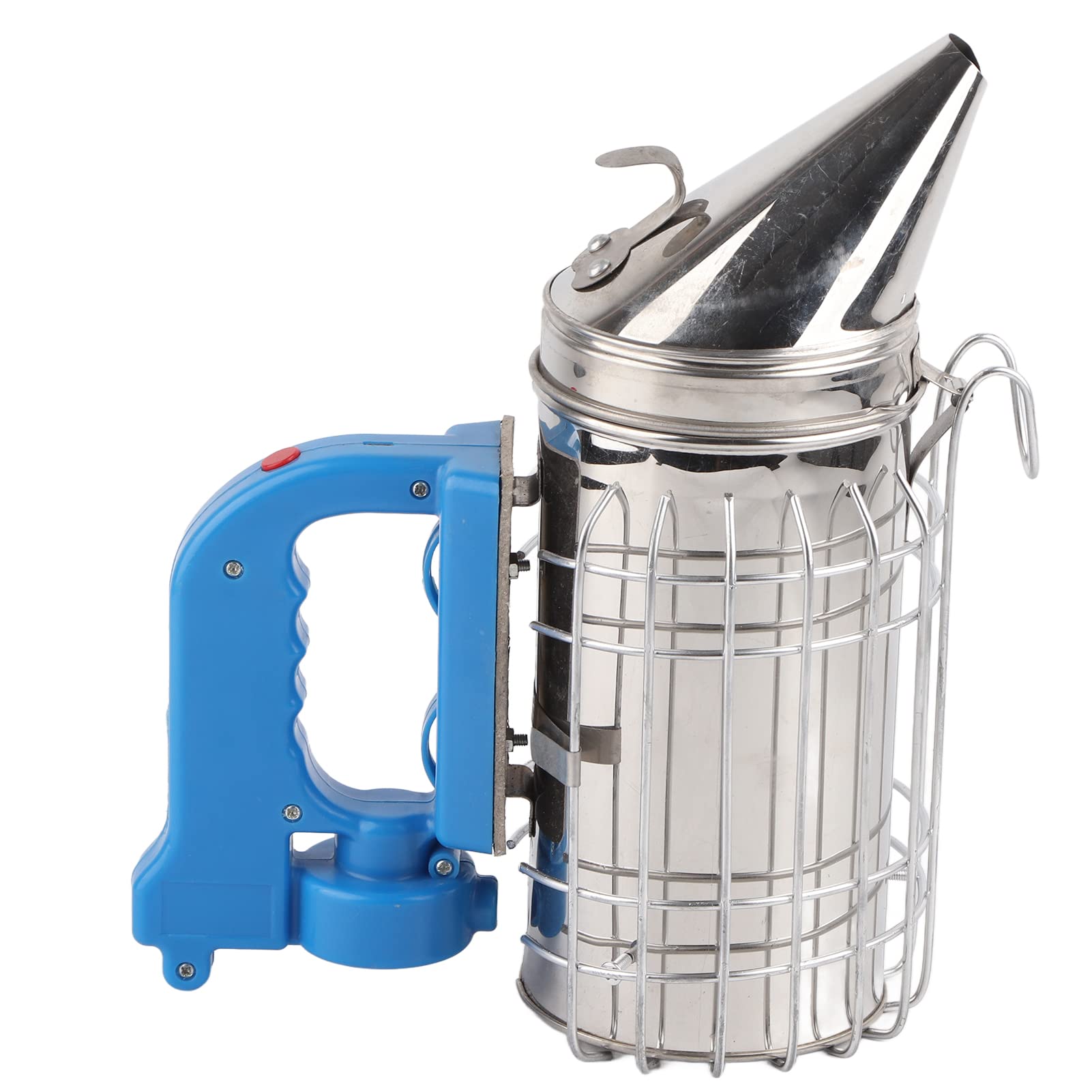 ASixxsix Electric Bee Hive Smoker Sprayer - Stainless Steel Beekeeping Tool with Heat Shield | Battery Powered (Batteries Not Included) | Perfect for Beekeepers, Honey Harvesting & Hive Maintenance