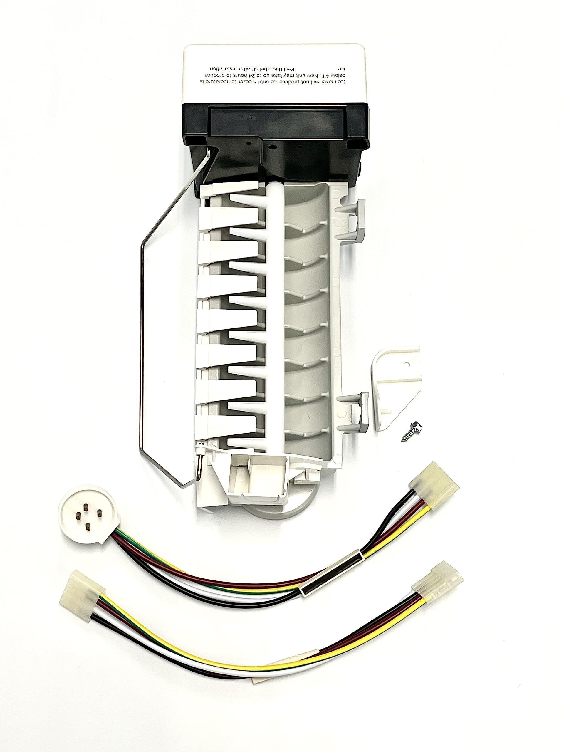 Edgewater Parts W10632400 Replacement Ice Maker Compatible with Whirlpool Refrigerators - Perfect for Kitchen, Office, and RV Use