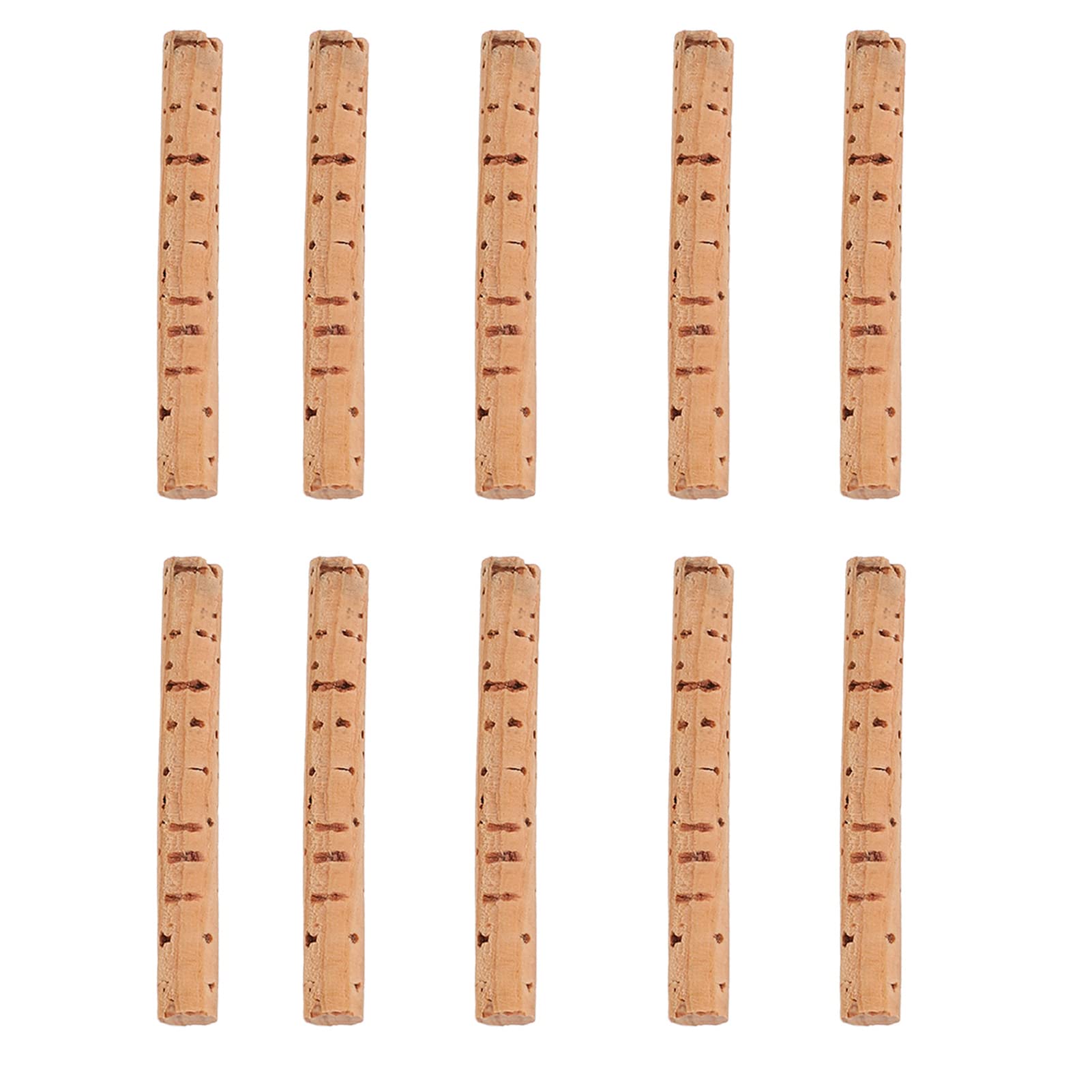 Dilwe 10Pcs Lightweight Oak Fishing Cork Sticks - Carp Bait Pop Up Lure Accessories for Freshwater & Saltwater Fishing | Ideal for Bass, Trout & Carp Fishing