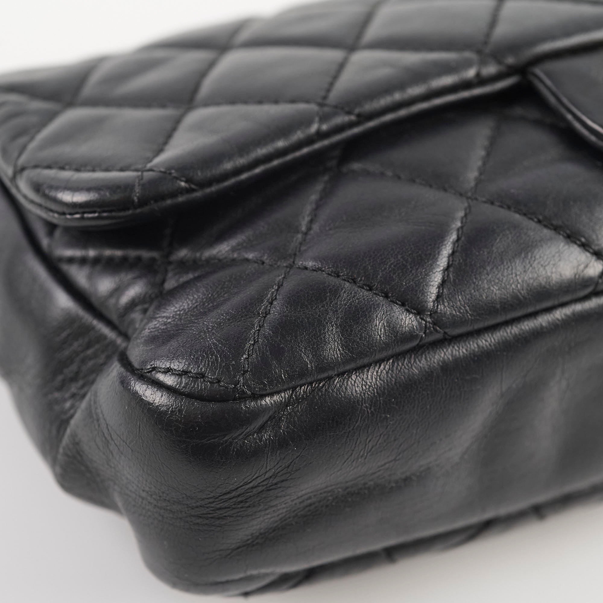 Chanel Classic Flap Bag Lambskin Leather Black 13 Series - Luxury Handbag for Women, Perfect for Parties, Work & Everyday Use