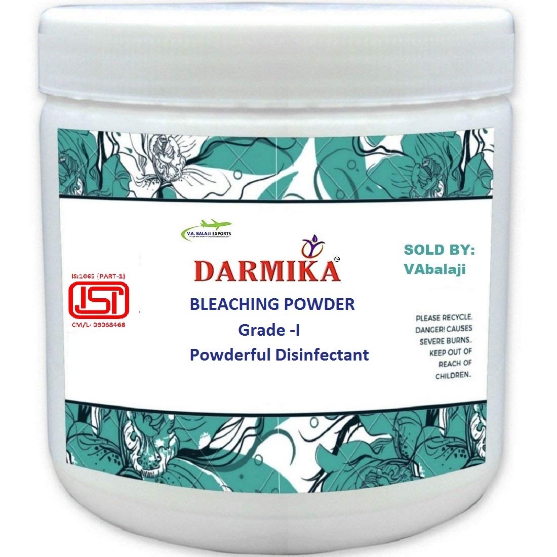 Darmika Premium Bleaching Powder 1kg - Professional Hair Lightener for Salon & Home Use - Safe for All Hair Types
