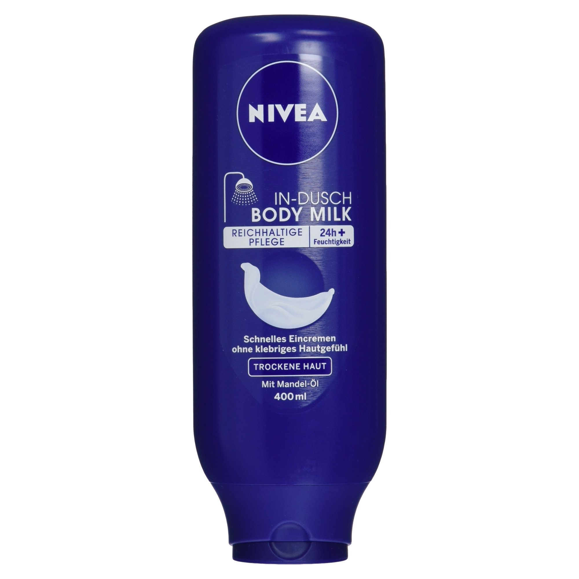 NIVEA Shower Body Milk - 400ml Hydrating Moisturizer for Dry Skin | Post-Shower & Bath Skincare Routine