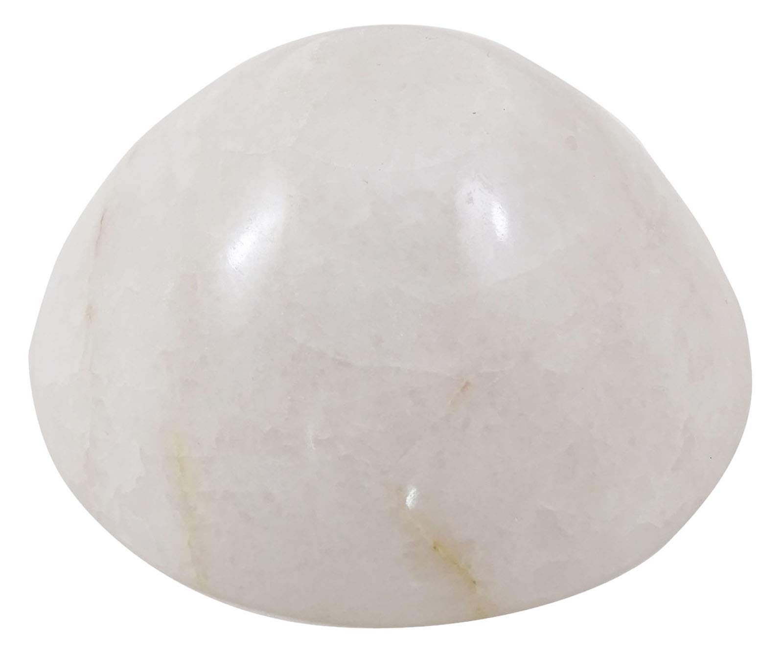 Harmonize White Snow Natural Gemstone Singing Bowl for Meditation, Healing, and Spiritual Energy - Perfect for Yoga, Sound Therapy, and Relaxation