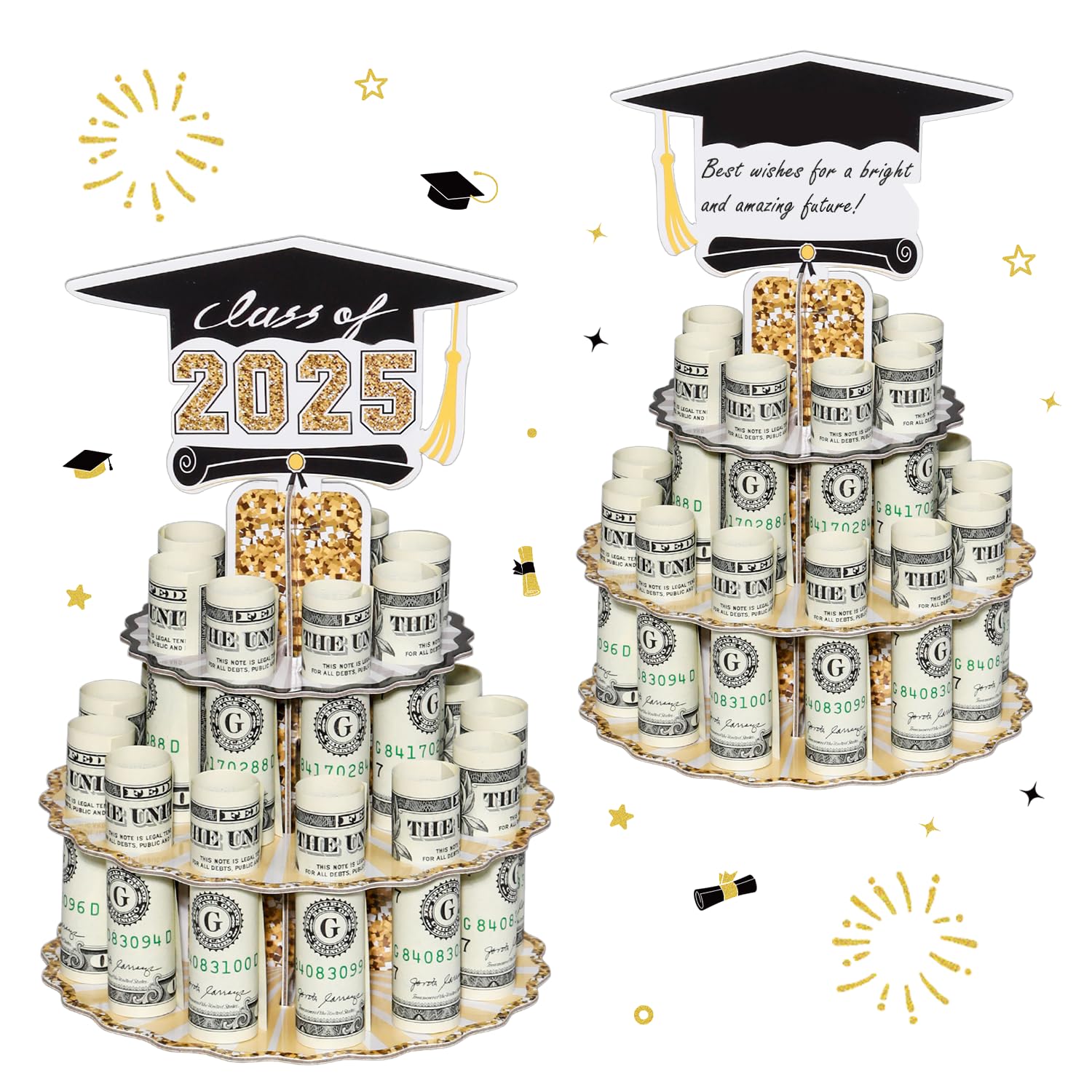 2025 Graduation Money Holder - Cash Gift Envelope for Graduates, Class of 2025 Graduation Party Supplies - Perfect for Graduation Gifts, Money Leis & Cash Cakes (1 Piece) - Great for Graduation Ceremonies, Parties & Gift Giving