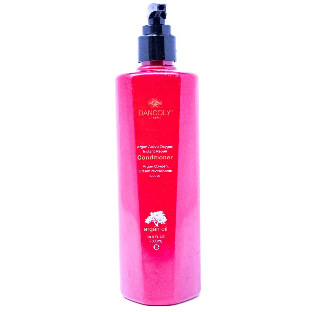 Argan Oil Conditioner with Active Oxygen for Instant Repair - 10oz | Deep Hydration for Dry, Damaged Hair | Perfect for Daily Use & Salon Treatments