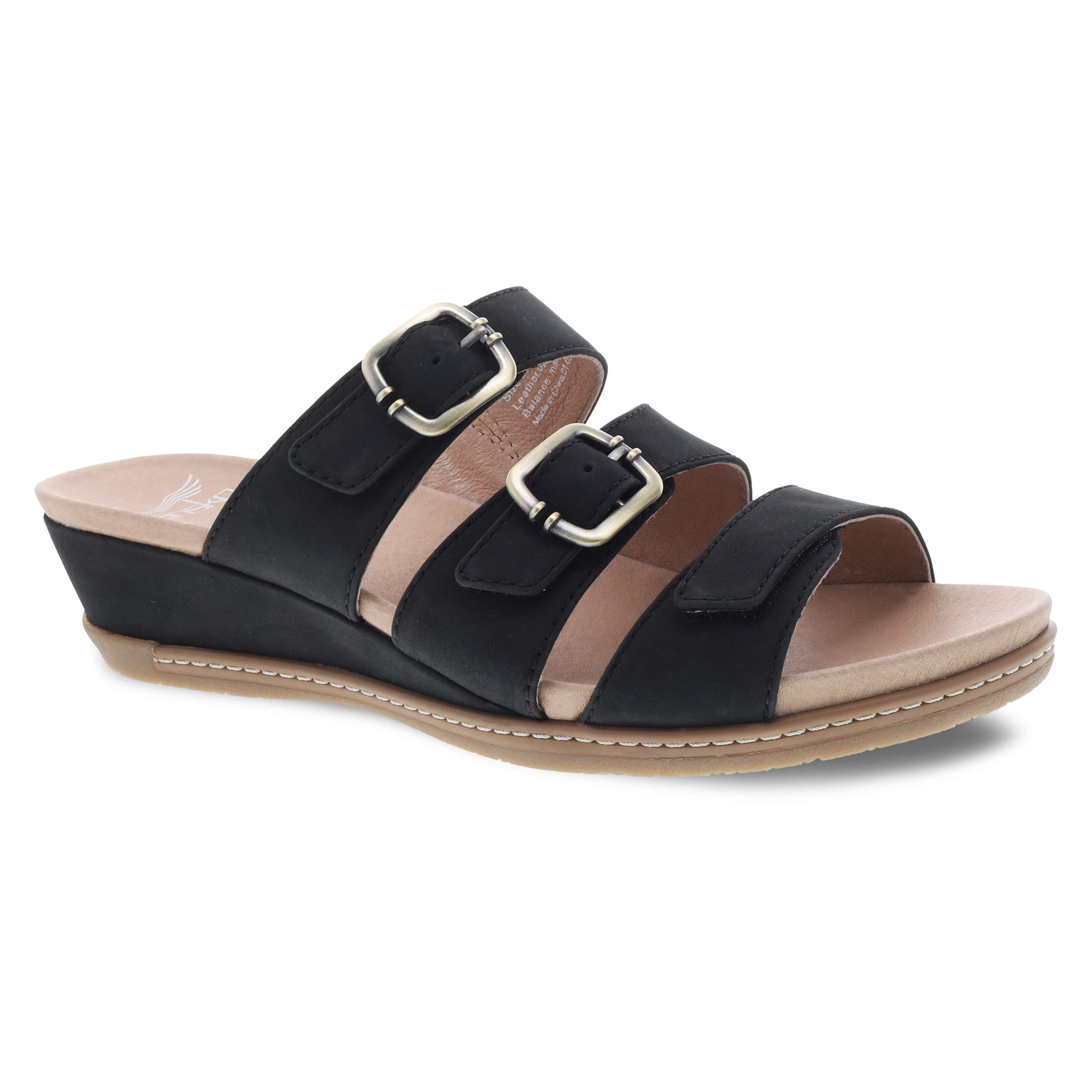 Dansko Women's Allyson Comfortable Slip-On Sandals - Perfect for Walking, Travel & Casual Wear