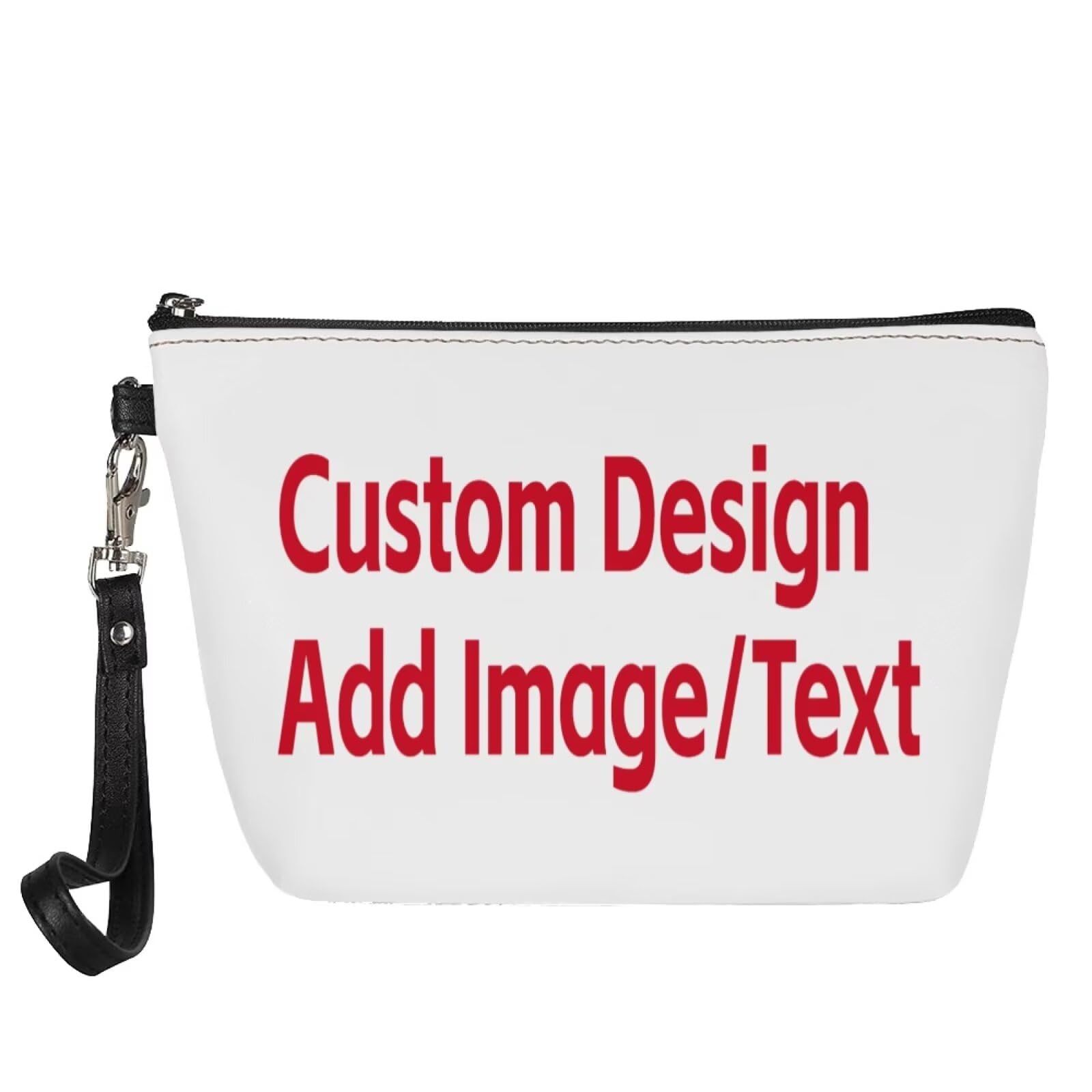 Jeiento Personalized Cosmetic Bag for Women - Custom Makeup Pouch & Travel Toiletry Organizer - Perfect for Gym, Vacation & Daily Essentials Storage
