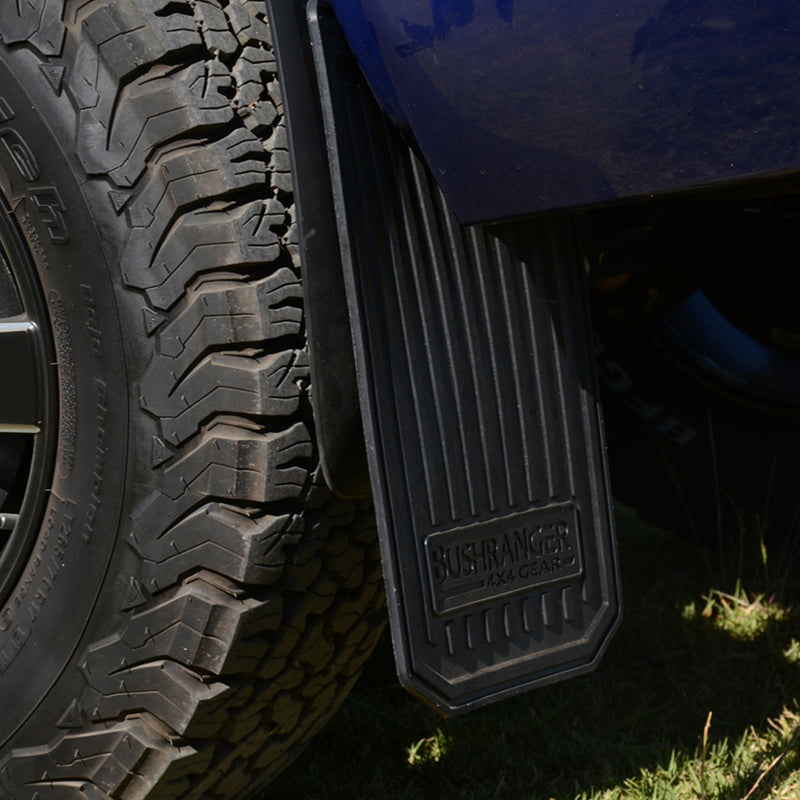 Bushranger Heavy-Duty Molded Mud Flaps 300mm x 460mm (11.8