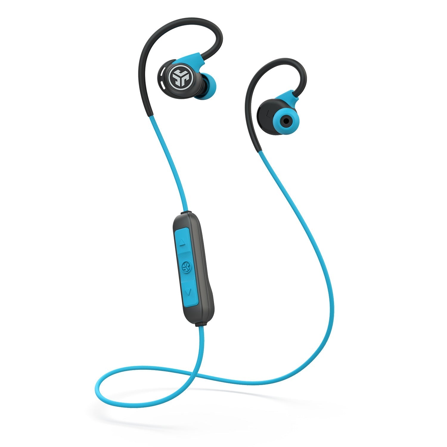 Fit Sport 3 Wireless Bluetooth Earbuds for Running & Gym - Sweatproof Sport Headphones with Secure Fit, HD Sound & Long Battery Life - Perfect for Workouts, Jogging & Outdoor Activities (Blue)