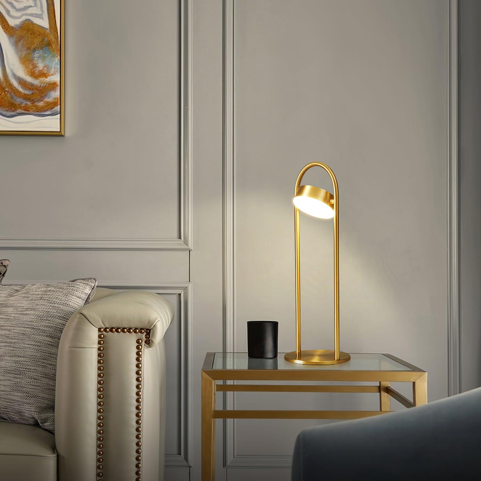 Modern C Ball Table Lamp - Stylish LED Desk Light for Home Office, Bedroom & Living Room - Perfect for Reading, Working & Decor