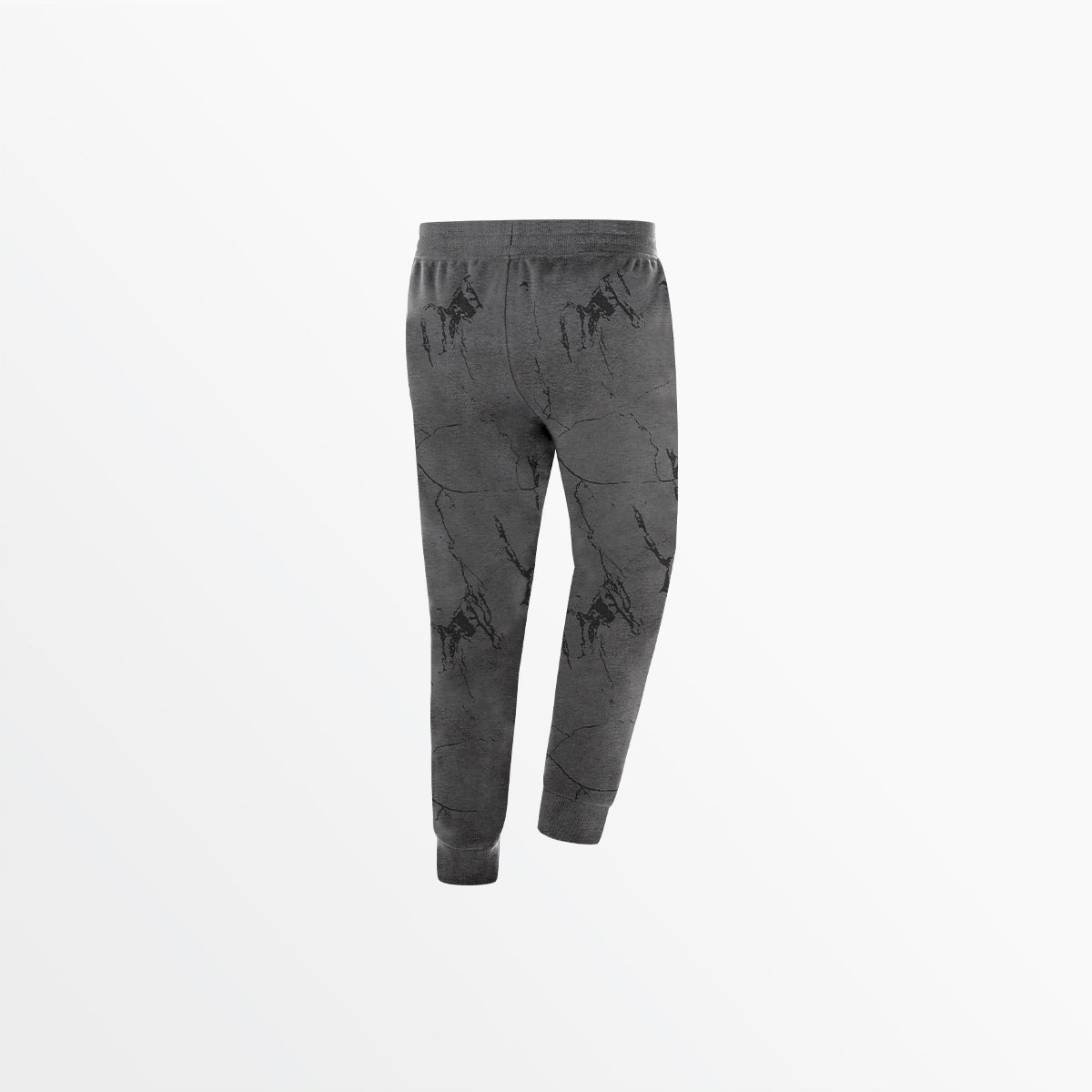Women's Marble French Terry Joggers - Soft Lounge Pants for Yoga, Running & Casual Wear