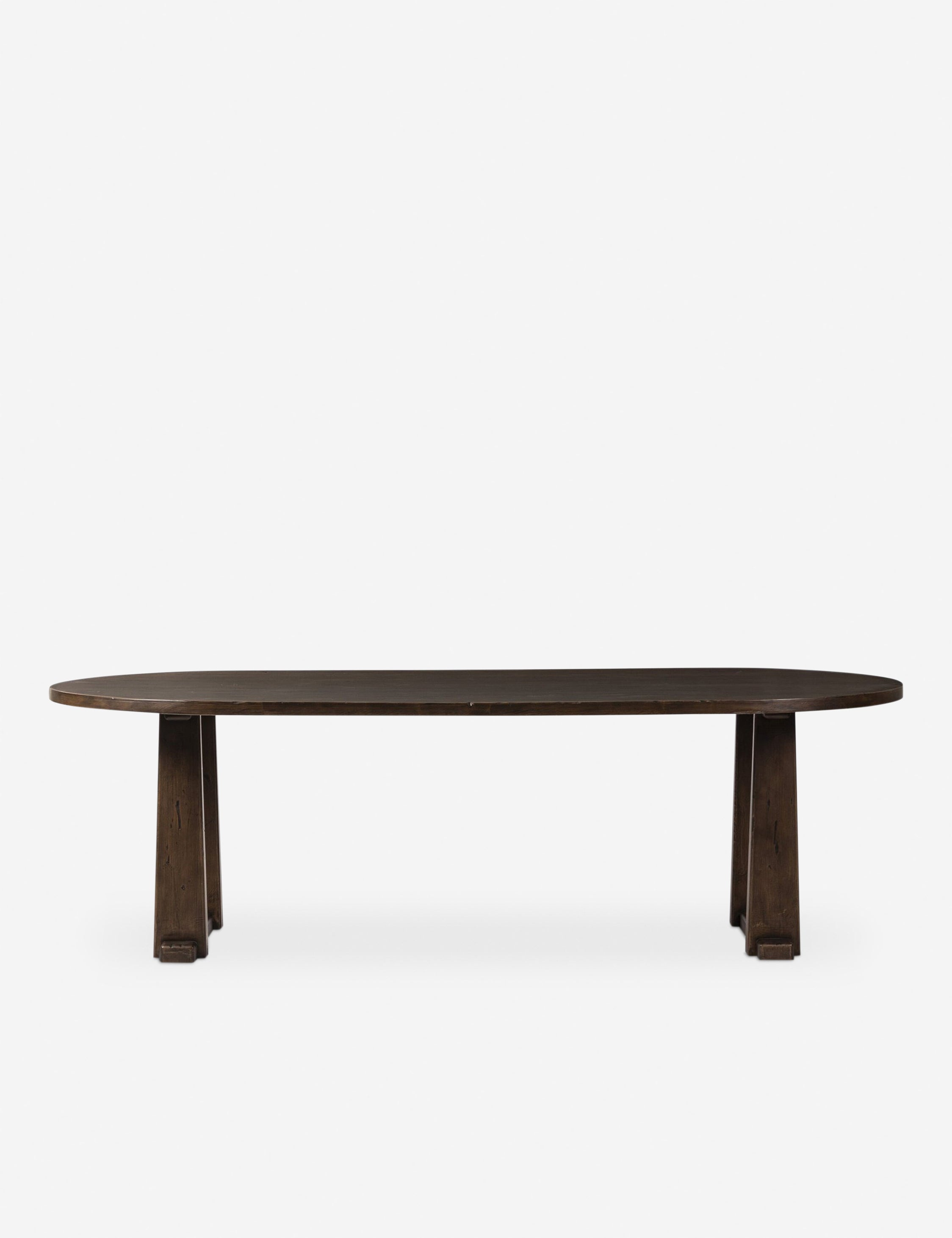 Ayla Dining Table by Amber Lewis x Four Hands - Modern Farmhouse Dining Table for Kitchen & Dining Room - Perfect for Family Gatherings & Entertaining Guests