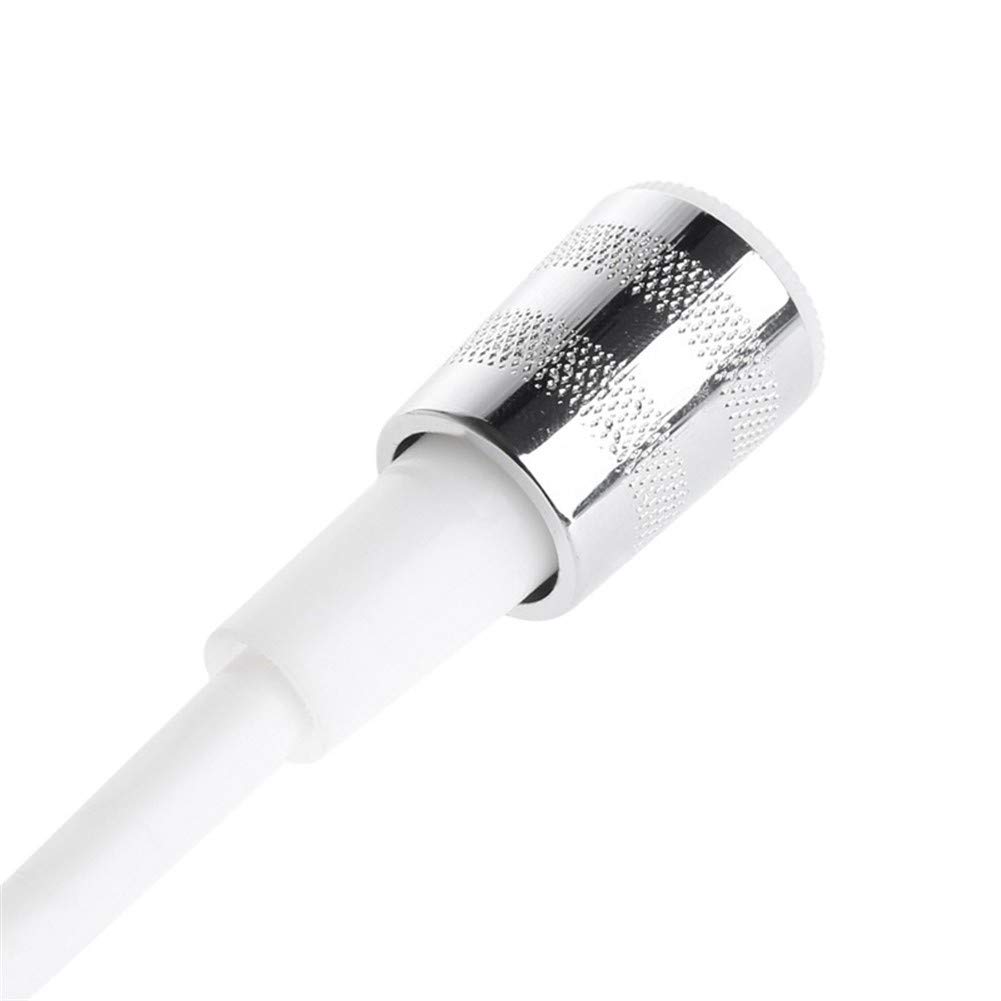 1.5m Flexible Spring Shower Hose Pipe - Stainless Steel Bathroom Sprayer for Shower, Bidet & Toilet (Perfect for Bathroom Renovation & Plumbing Upgrades)