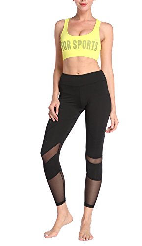 Breathable Sports Mesh Tights - Stretchy Yoga & Workout Pants for Women - High Performance Running & Fitness Leggings - Perfect for Gym, Outdoor Activities & Daily Wear