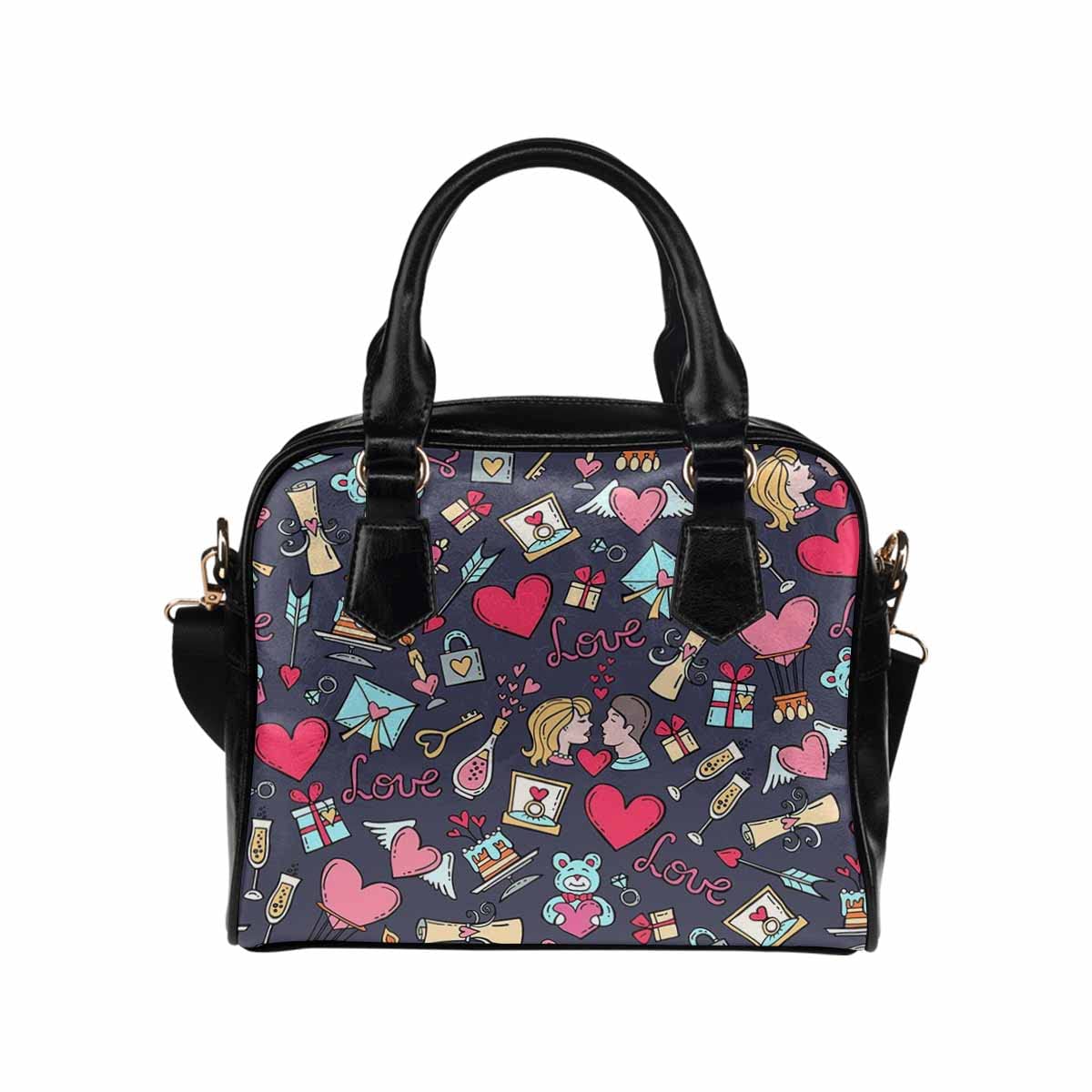 Stylish Funny Face Paw PU Leather Purse - Women's Crossbody Shoulder Bag for Casual Outings & Daily Use