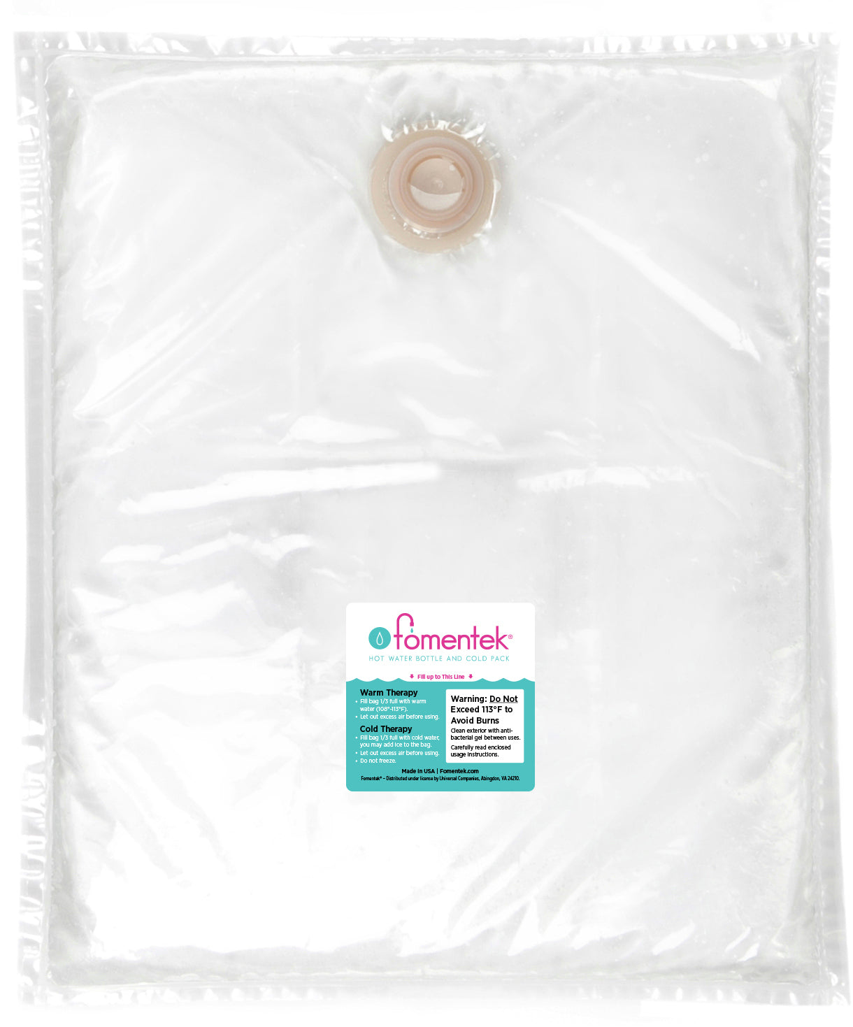 Fomentek Hydrotherapy Pro Treatment Bags - Medium Size (6 Pack) - Hot & Cold Therapy for Pain Relief, Muscle Recovery, and Joint Comfort - Perfect for Home, Clinic, and Sports Use