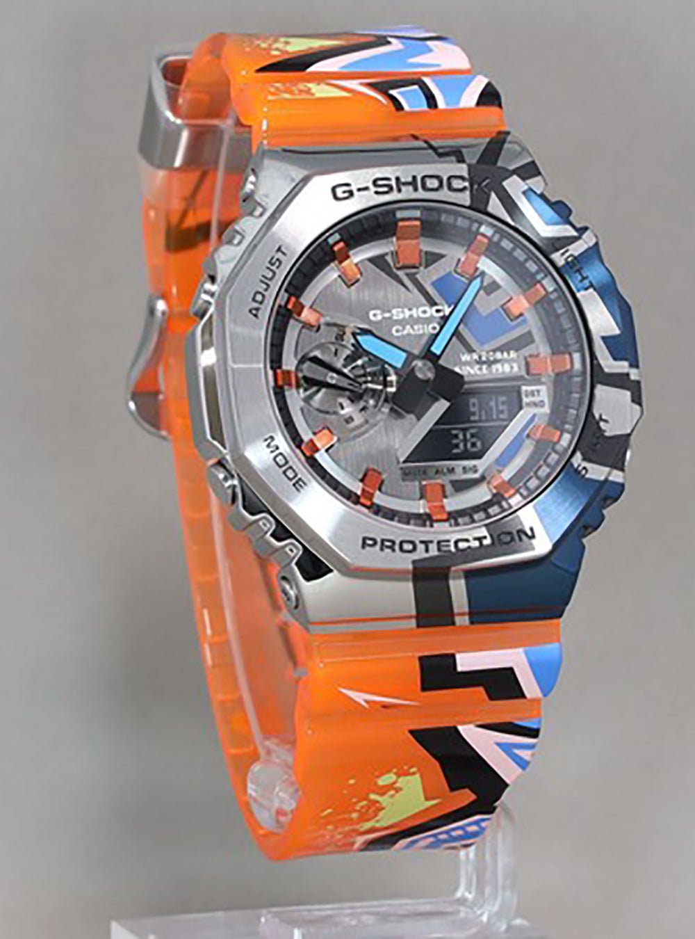 CASIO G-SHOCK GM-2100SS-1AJR Limited Edition Analog-Digital Watch - JDM Exclusive | Durable, Water-Resistant for Outdoor, Sports & Everyday Use