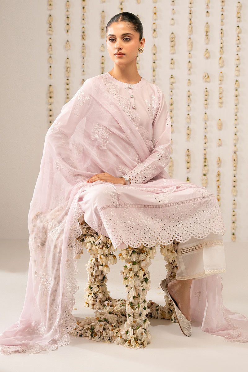 LILAC BLOOM 2-Piece Set (Shirt & Dupatta) - Elegant Indian Ethnic Wear for Women, Perfect for Festivals, Weddings & Special Occasions