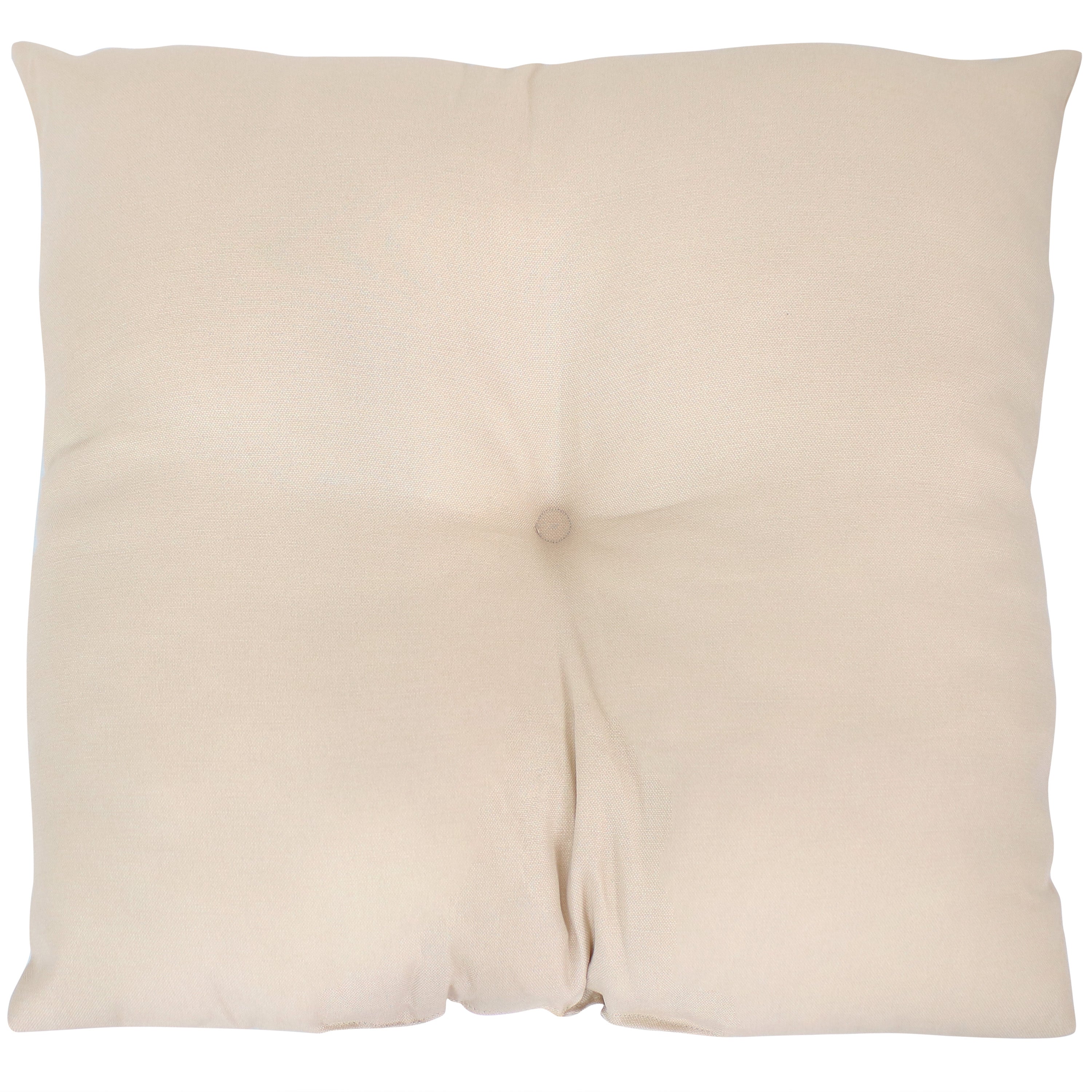 Sunnydaze Tufted Decorative Throw Pillows for Sofa, Couch, Bed - Indoor & Outdoor Use - Waterproof & UV Resistant - Perfect for Patio, Garden, Living Room, and Bedroom Decor