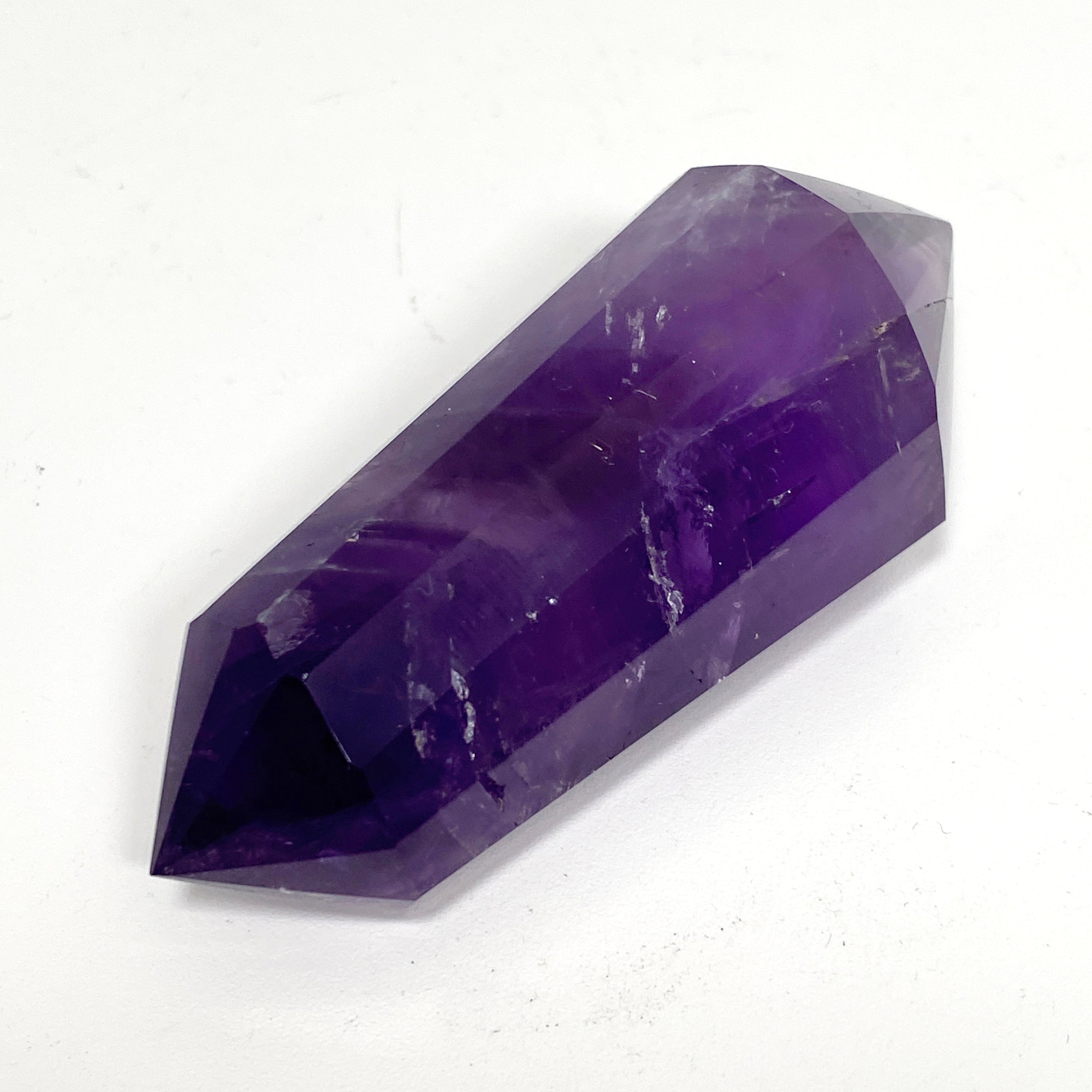 Amethyst Vogel AMV 01 - Premium Crystal Healing Stone for Meditation, Stress Relief & Positive Energy - Perfect for Home Decor, Yoga Practice & Spiritual Gifts