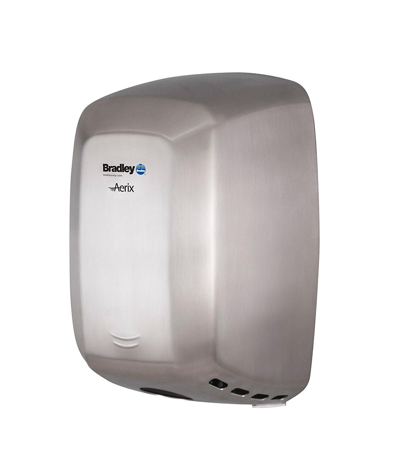 Bradley Aerix Adjustable Speed Hand Dryer - High-Speed Commercial Restroom Dryer (2901-2874) - Ideal for Public Restrooms, Hospitals, and Office Buildings