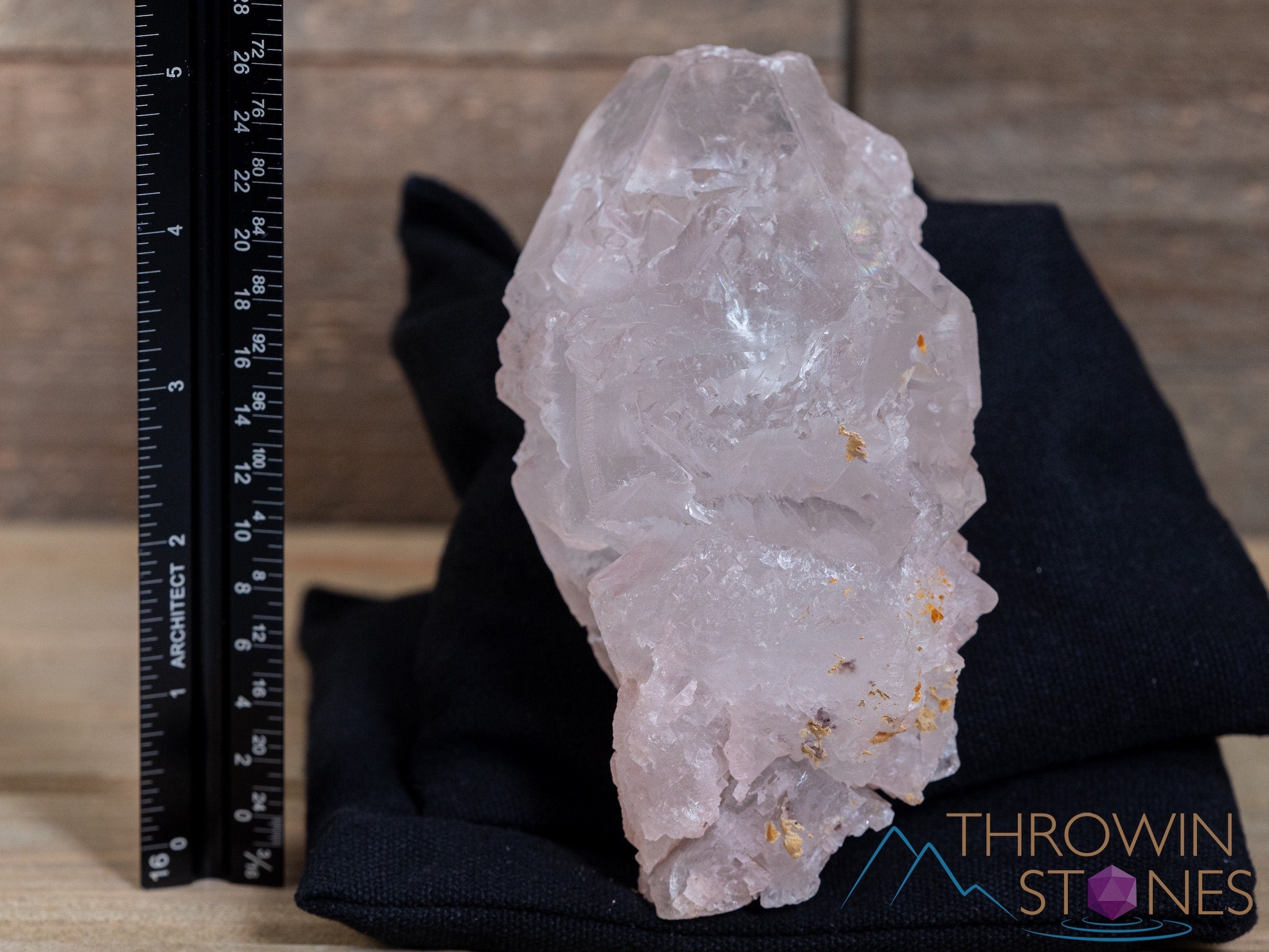 NIRVANA QUARTZ Etched Ice Himalayan Quartz Raw Crystal - Natural Healing Stone for Home Decor, Housewarming Gift, Meditation & Spiritual Use