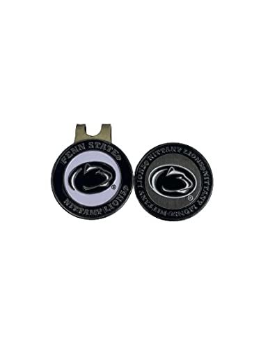 Premium Magnetic Golf Hat Clip with 2 Double-Sided Golf Ball Markers - Stainless Steel Cap Accessory for Men & Women - Perfect for Golf Tournaments, Driving Range & Outdoor Sports