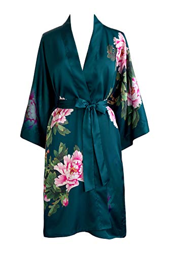 Peony & Bird - Teal