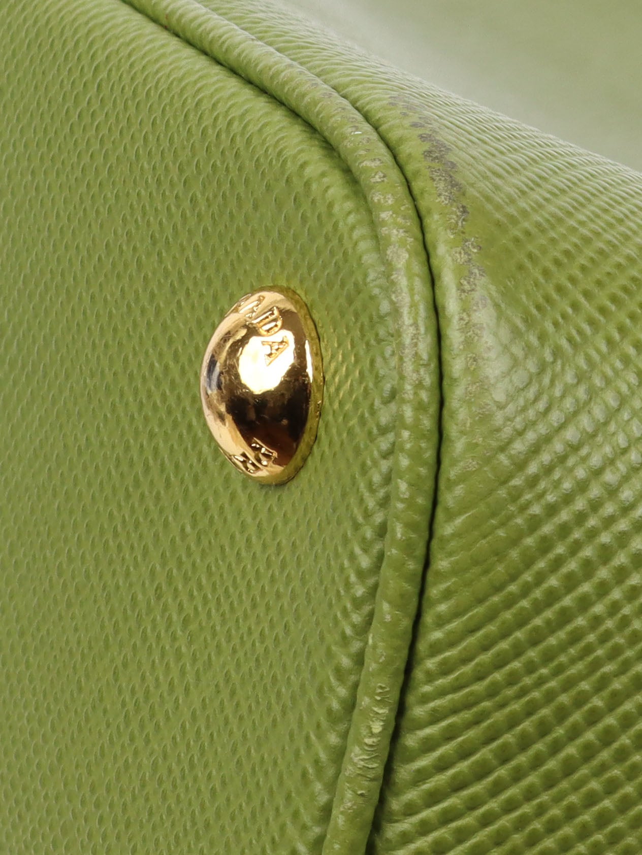 Prada Green Medium Double Bag - Luxury Leather Shoulder Handbag for Women | Perfect for Work, Travel & Everyday Use