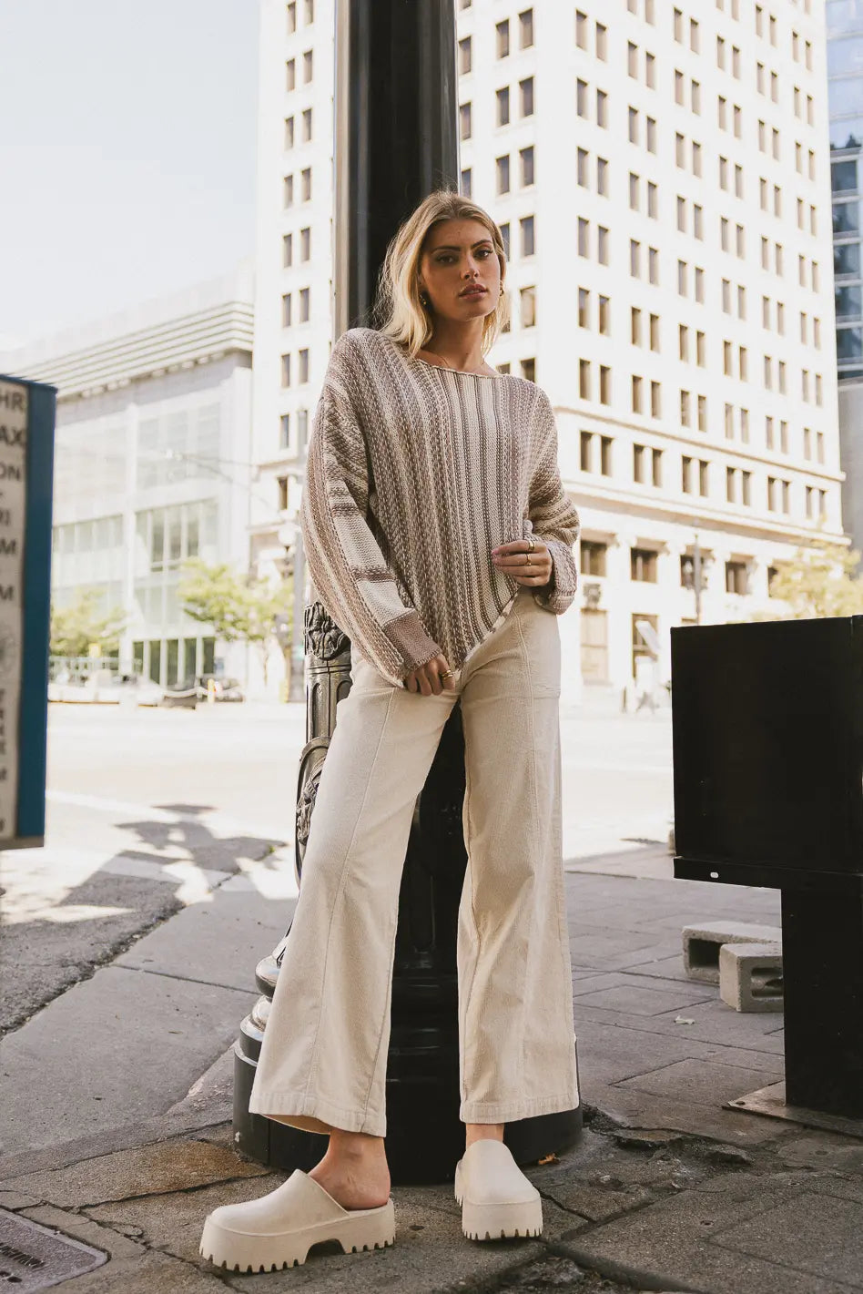 Stylish Maggie Knit Sweater for Women | Cozy Winter Pullover | Perfect for Casual Outings & Holiday Gatherings | FINAL SALE