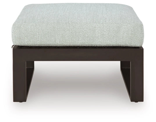 Beachloft Ottoman with Removable Cushion - Storage Footrest Pouf Bench for Living Room, Bedroom & Outdoor Use