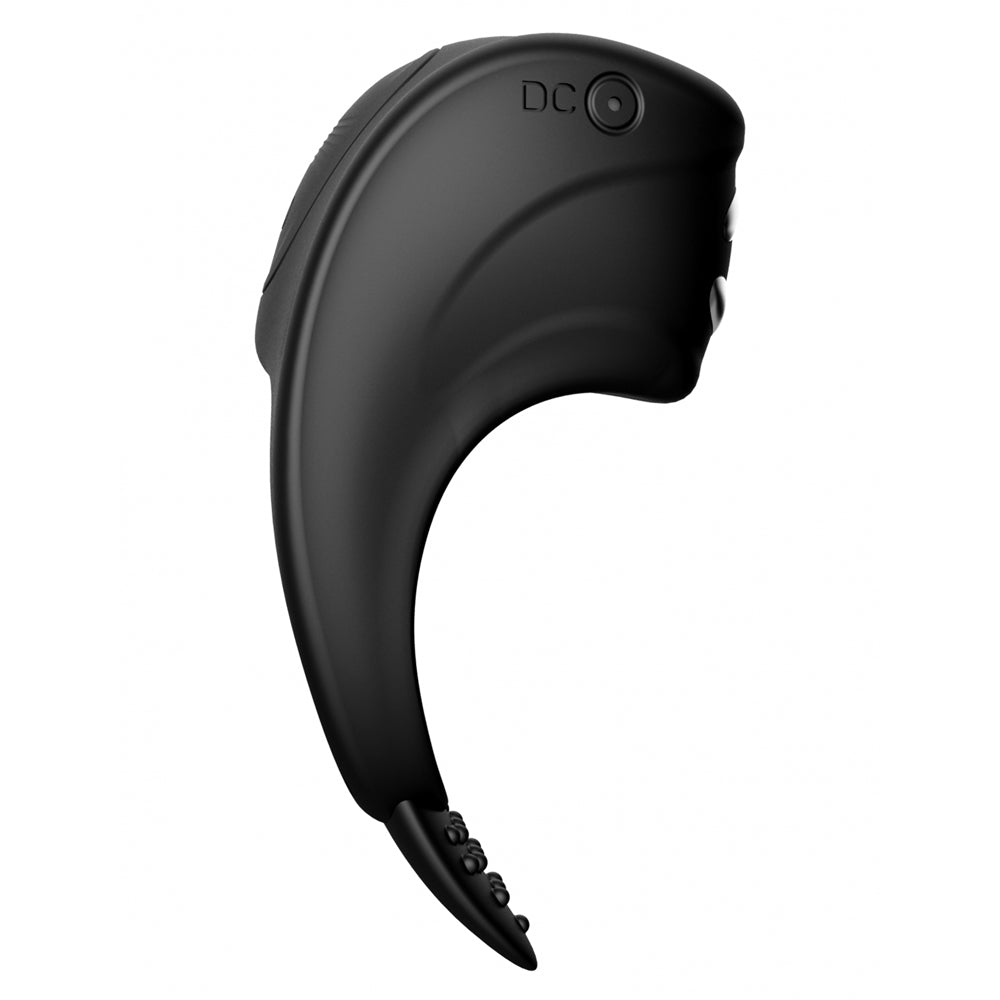 Electroshock Cock Ring with Clitoral E-Stimulation Massager - Powerful Pleasure Enhancer for Couples & Solo Play - Perfect for BDSM, Sensory Exploration & Intimate Bonding