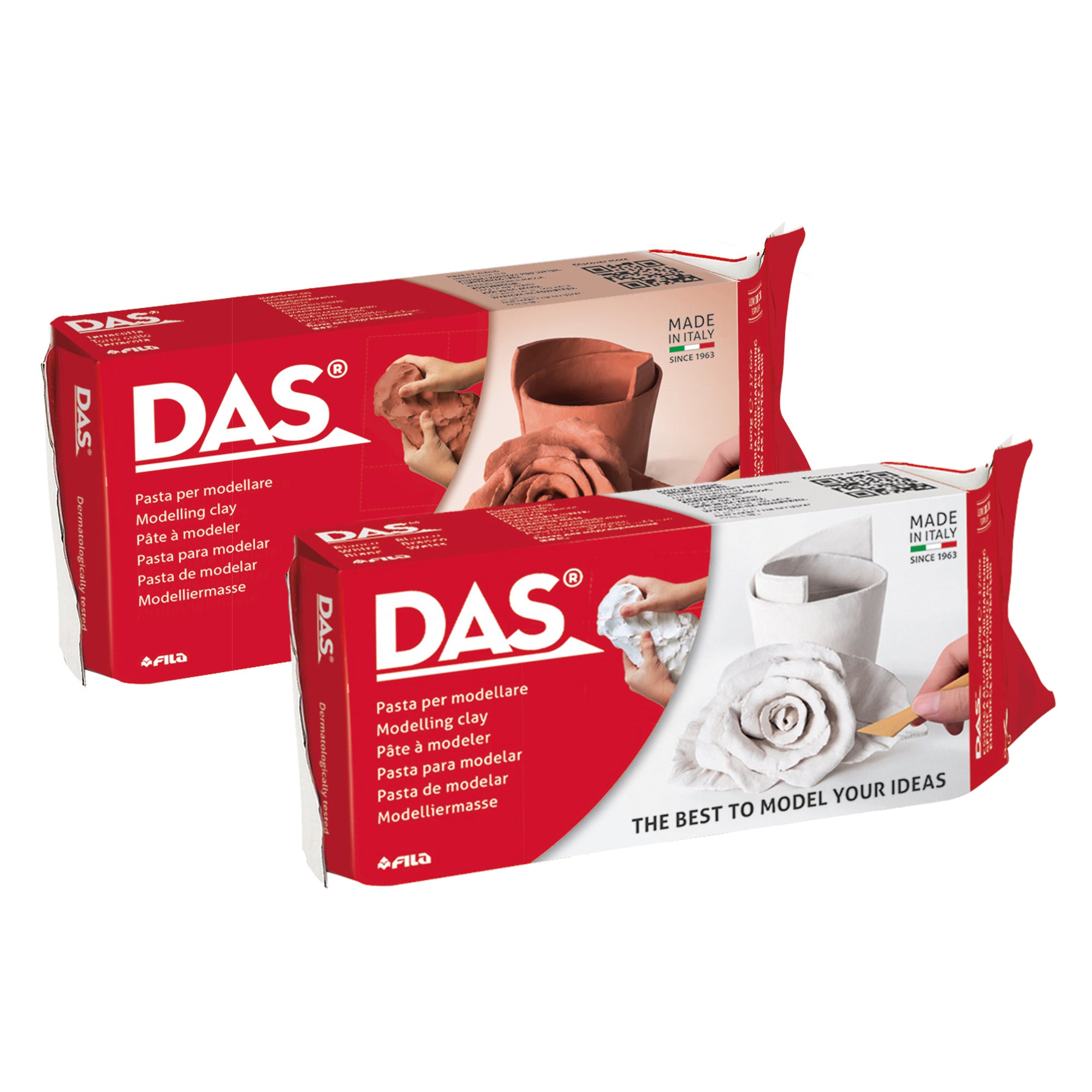 Air Dry Hardening Modeling Clay - Non-Toxic & Lightweight for DIY Crafts, Sculpting, and Kids Art Projects - Perfect for Home, School & Studio Use