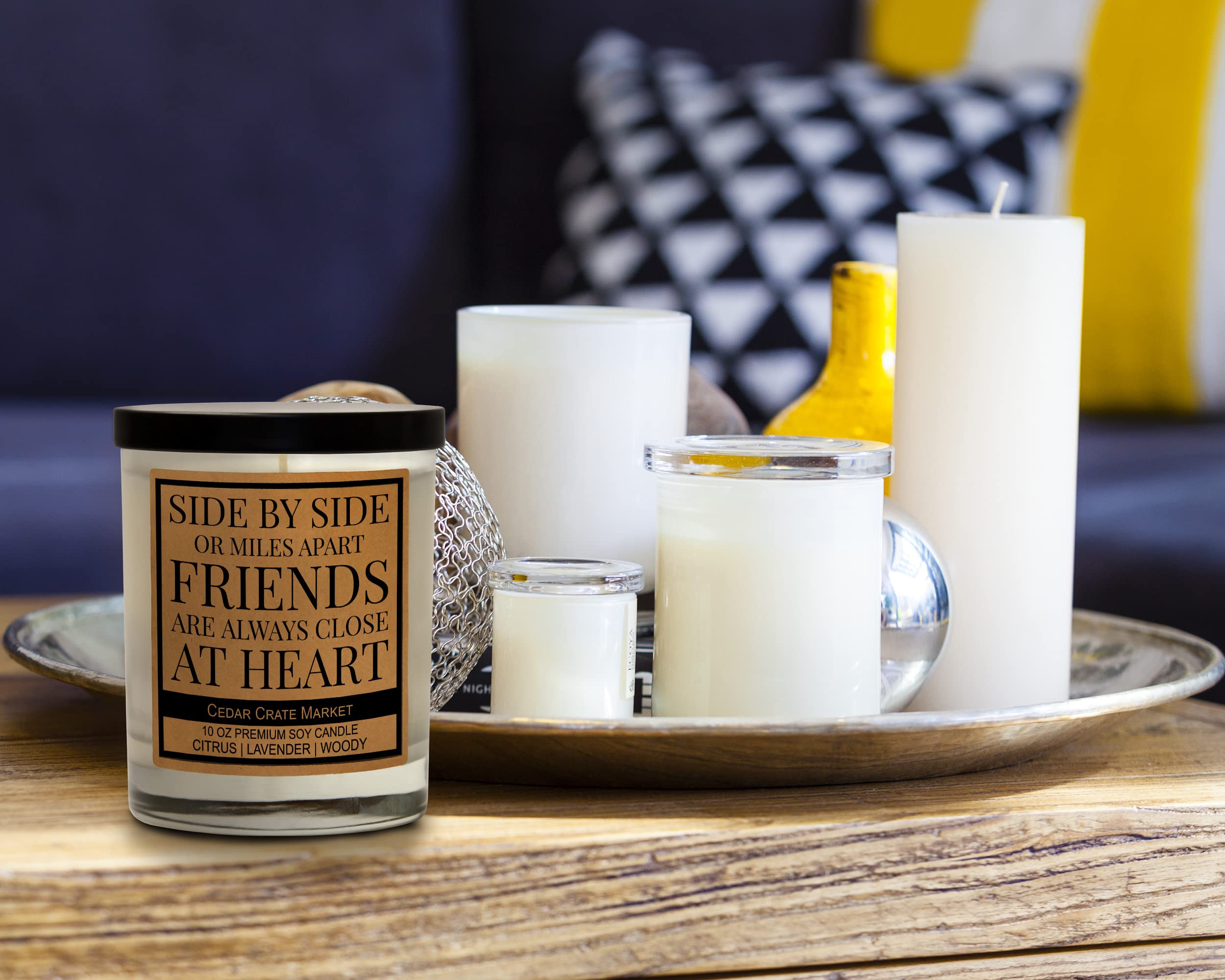 Funny Candles Gifts for Women & Men - Hand Poured in USA, Unique Birthday & Friendship Gifts for Her, Best Friends, Mom, BFF, Girlfriend, Boyfriend - Perfect for Home Decor, Relaxation & Special Occasions
