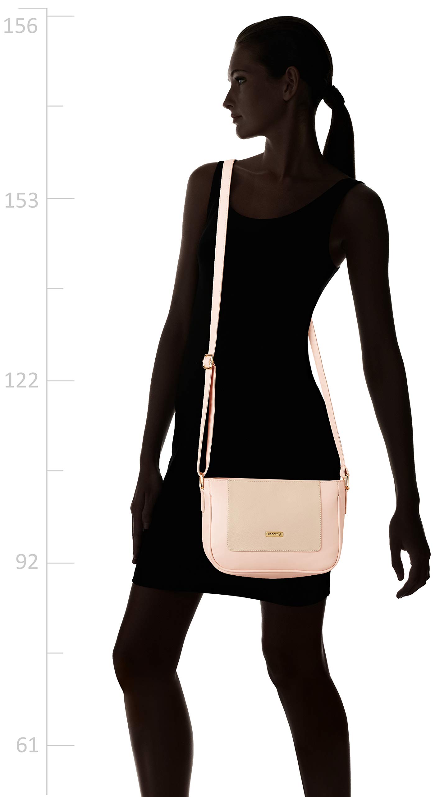 Symbol Women's Nude Sling Bags - Crossbody Shoulder Bag for Women | Lightweight & Stylish | Perfect for Travel, Shopping & Everyday Use (Formerly Eden & Ivy)