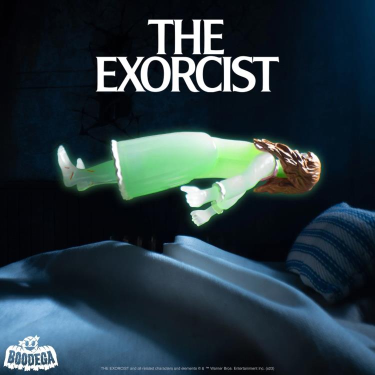 The Exorcist ReAction Regan (Monster Glow) Figure - Horror Movie Collectible for Halloween Decor & Scary Display
